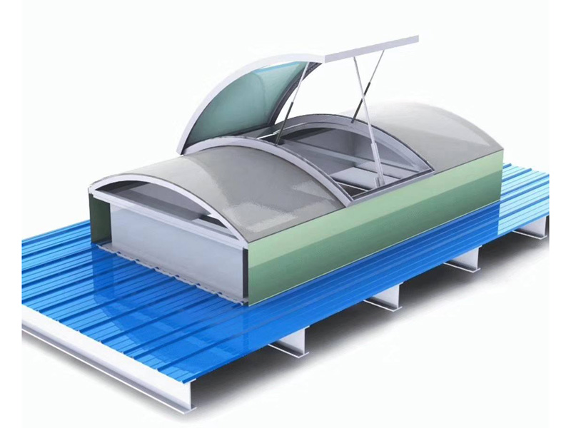 圆拱型电动排烟天窗