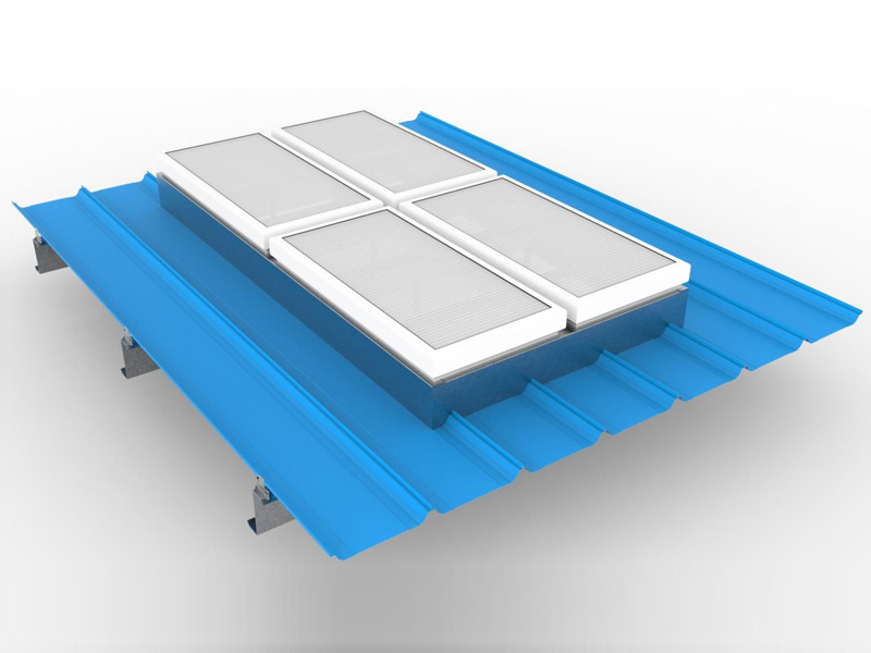 
一字型电动排烟天窗
