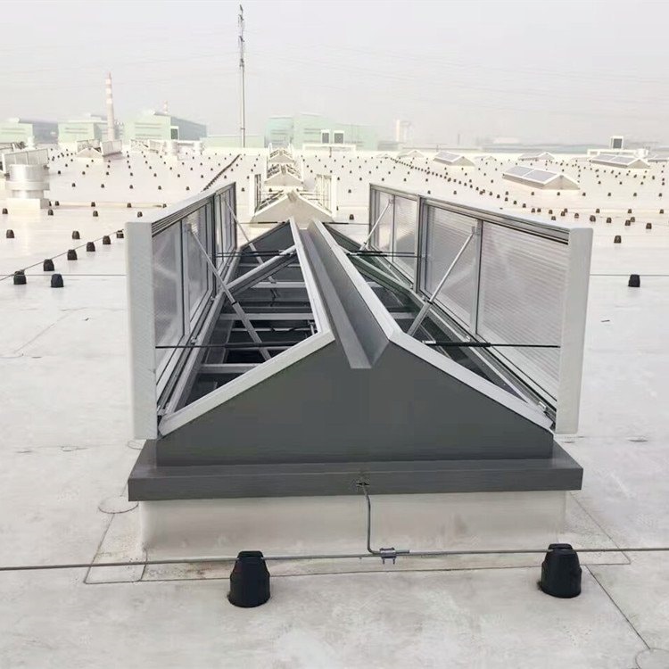 三角型电动排烟天窗