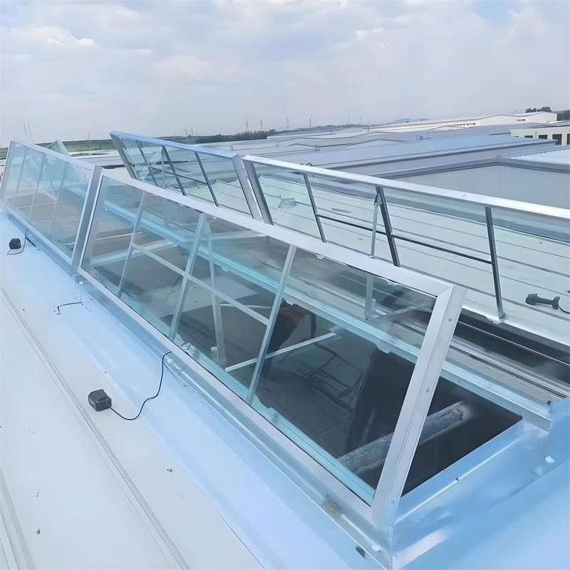 三角型电动排烟天窗